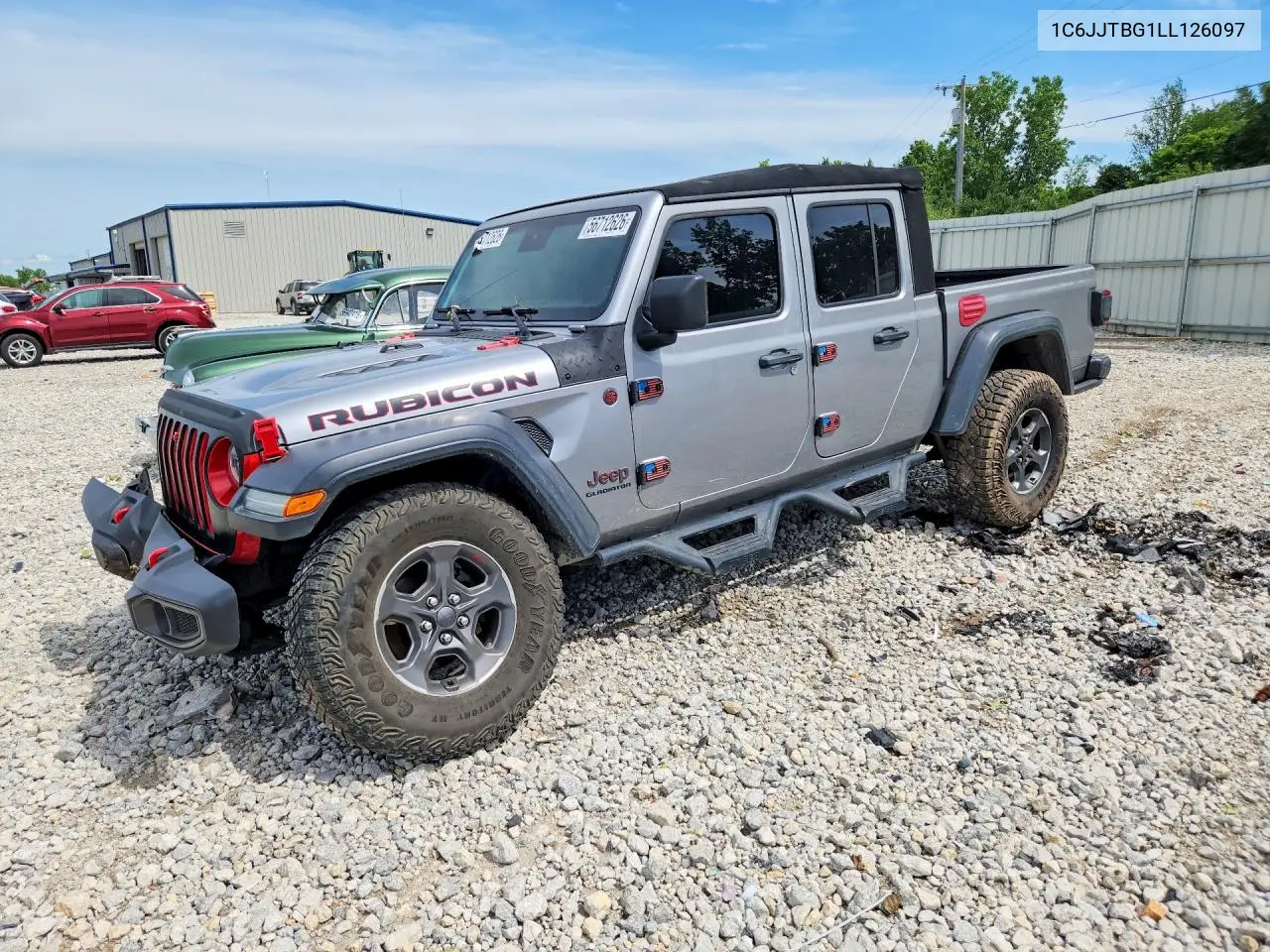 2020 Jeep Gladiator Rubicon VIN: 1C6JJTBG1LL126097 Lot: 56712626