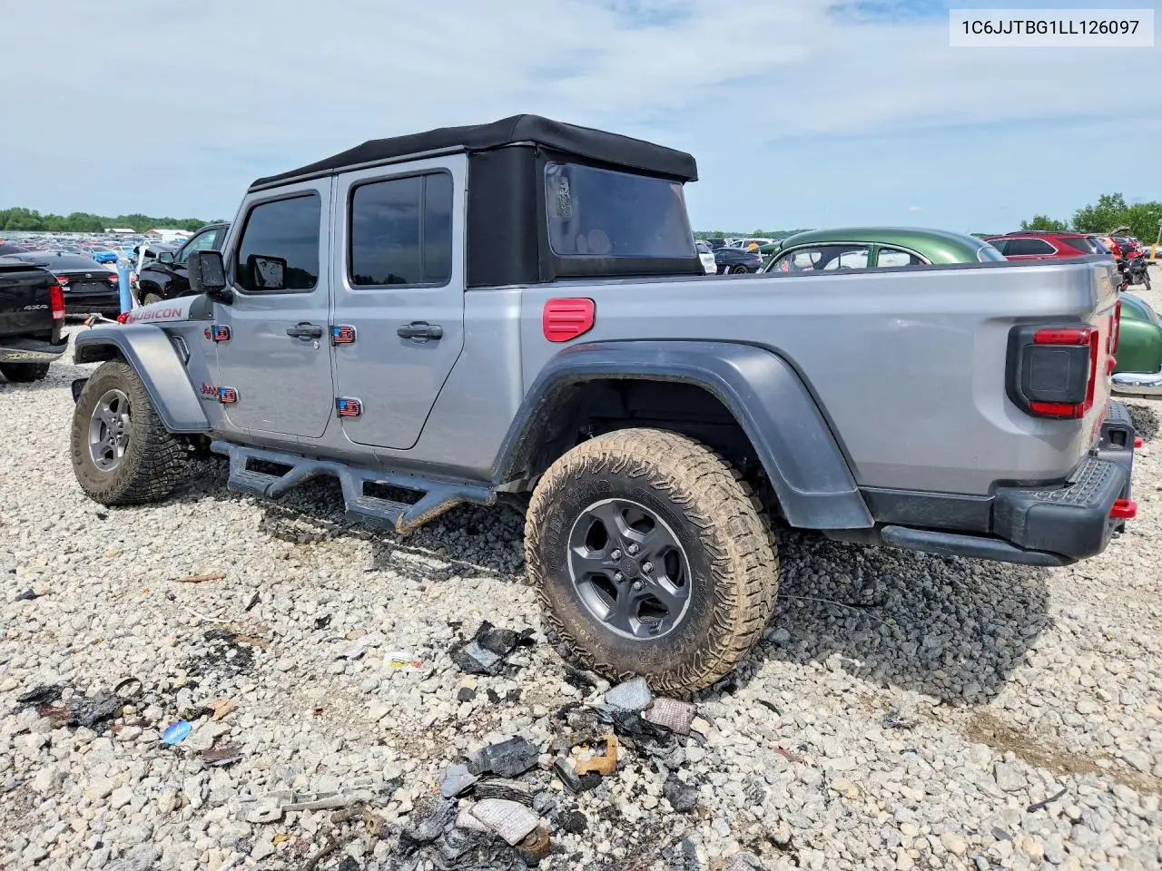 2020 Jeep Gladiator Rubicon VIN: 1C6JJTBG1LL126097 Lot: 56712626