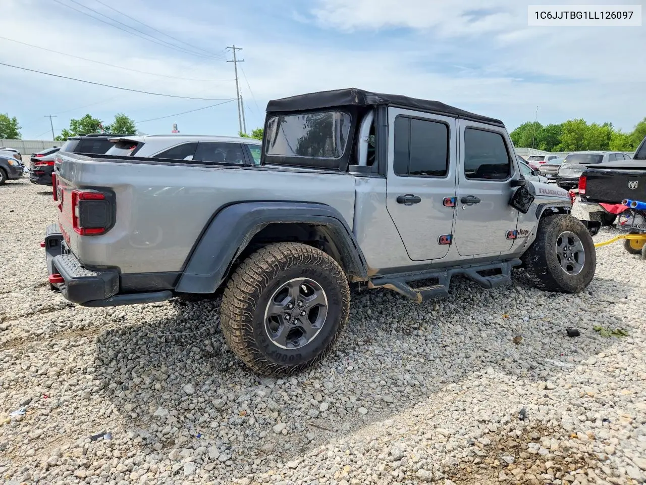 2020 Jeep Gladiator Rubicon VIN: 1C6JJTBG1LL126097 Lot: 56712626