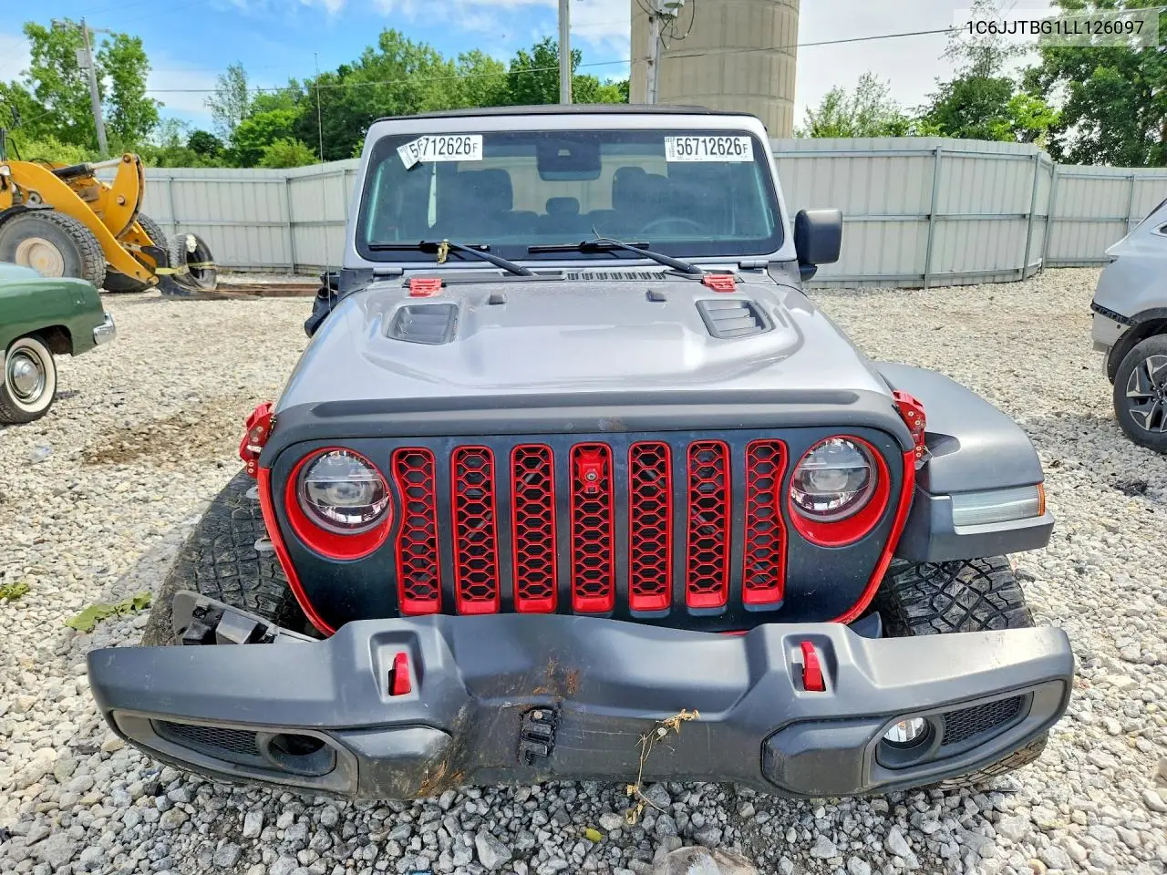 2020 Jeep Gladiator Rubicon VIN: 1C6JJTBG1LL126097 Lot: 56712626