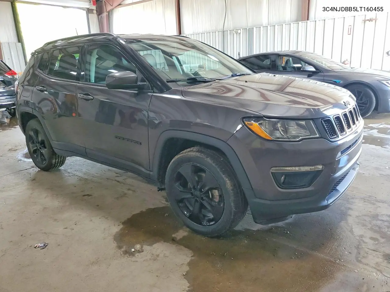 2020 Jeep Compass Latitude VIN: 3C4NJDBB5LT160455 Lot: 56843476