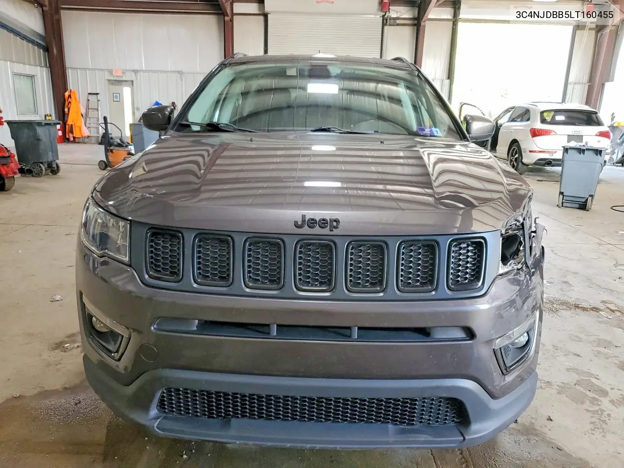 2020 Jeep Compass Latitude VIN: 3C4NJDBB5LT160455 Lot: 56843476