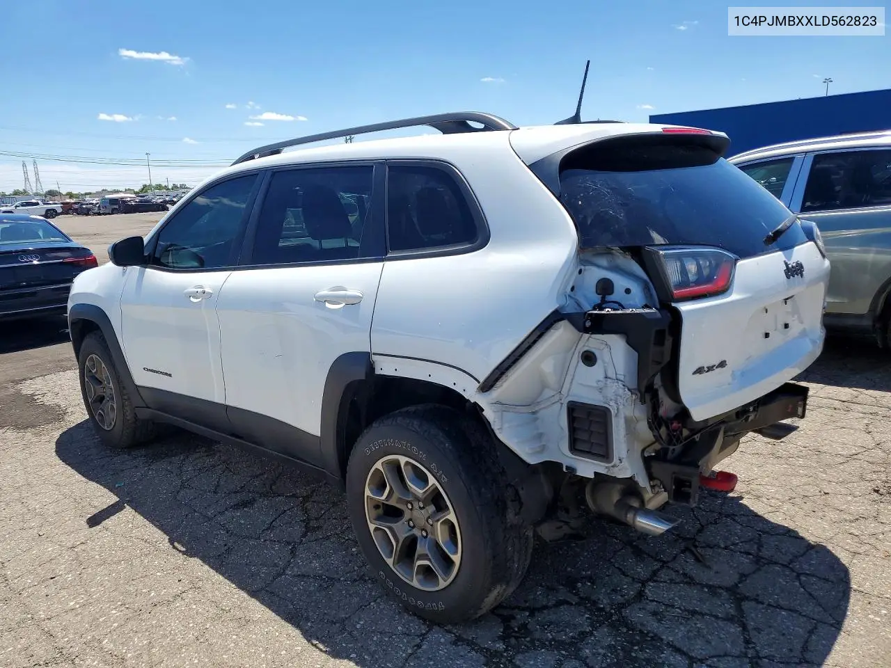 2020 Jeep Cherokee Trailhawk VIN: 1C4PJMBXXLD562823 Lot: 57073896