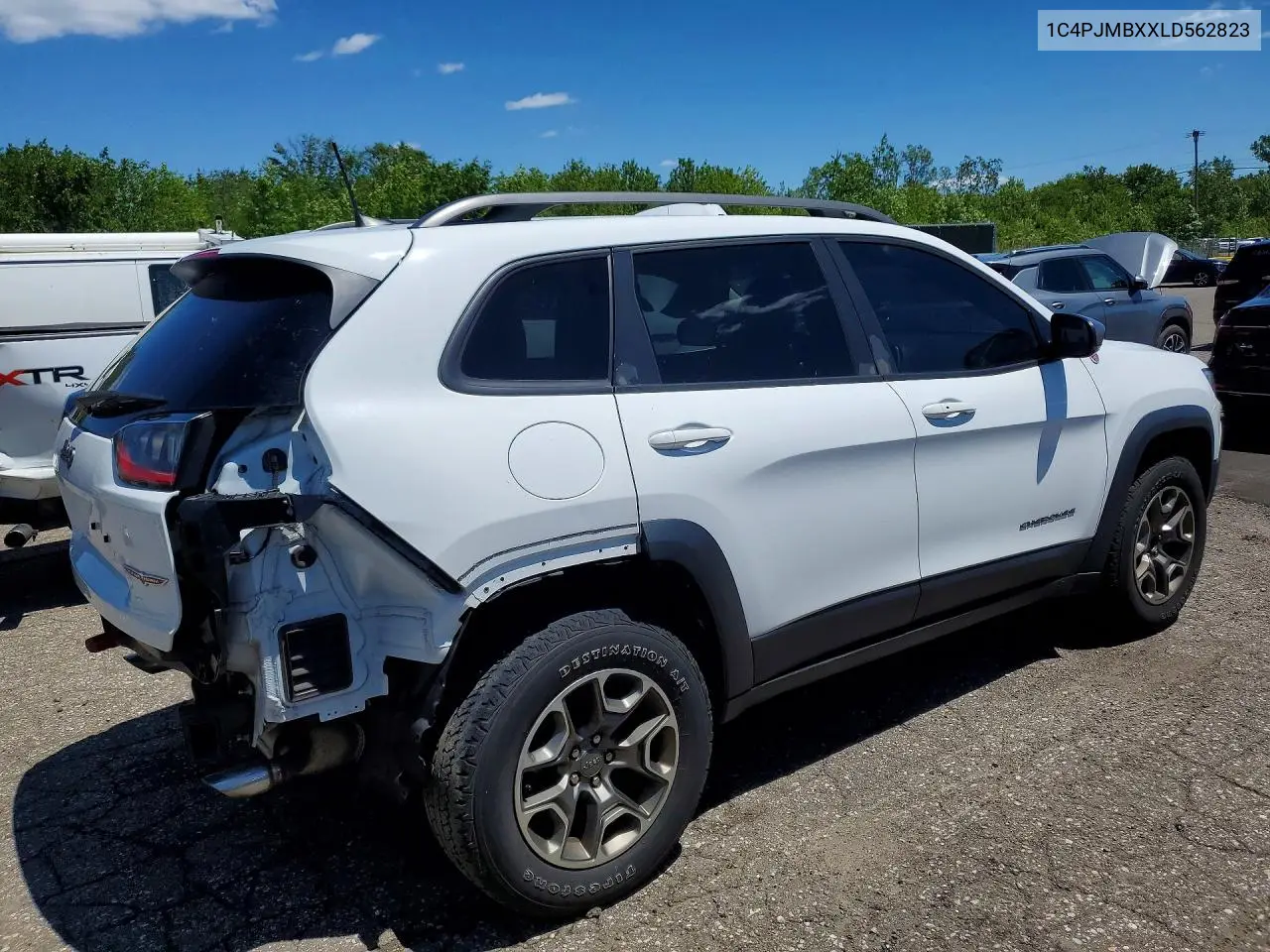 2020 Jeep Cherokee Trailhawk VIN: 1C4PJMBXXLD562823 Lot: 57073896