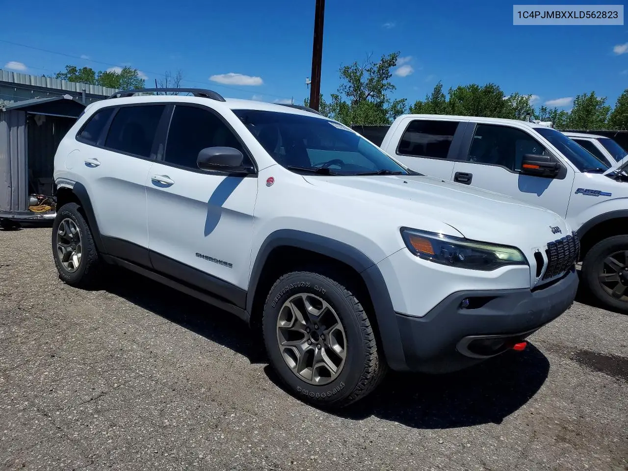 2020 Jeep Cherokee Trailhawk VIN: 1C4PJMBXXLD562823 Lot: 57073896