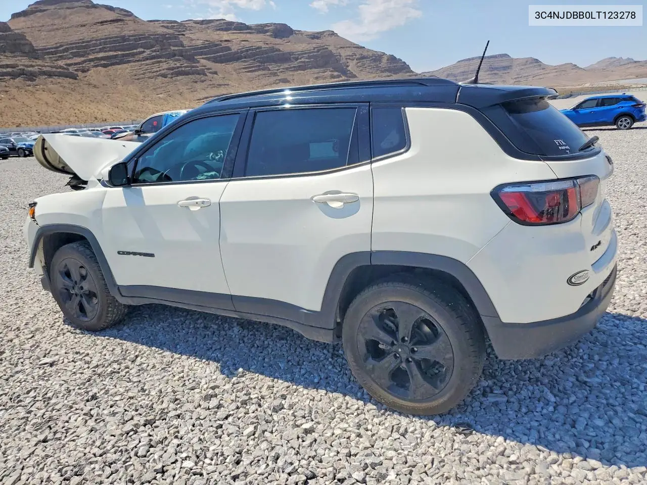 2020 Jeep Compass Latitude VIN: 3C4NJDBB0LT123278 Lot: 57629666