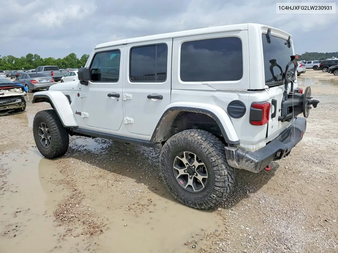 2020 Jeep Wrangler Unlimited Rubicon VIN: 1C4HJXFG2LW230931 Lot: 58063696