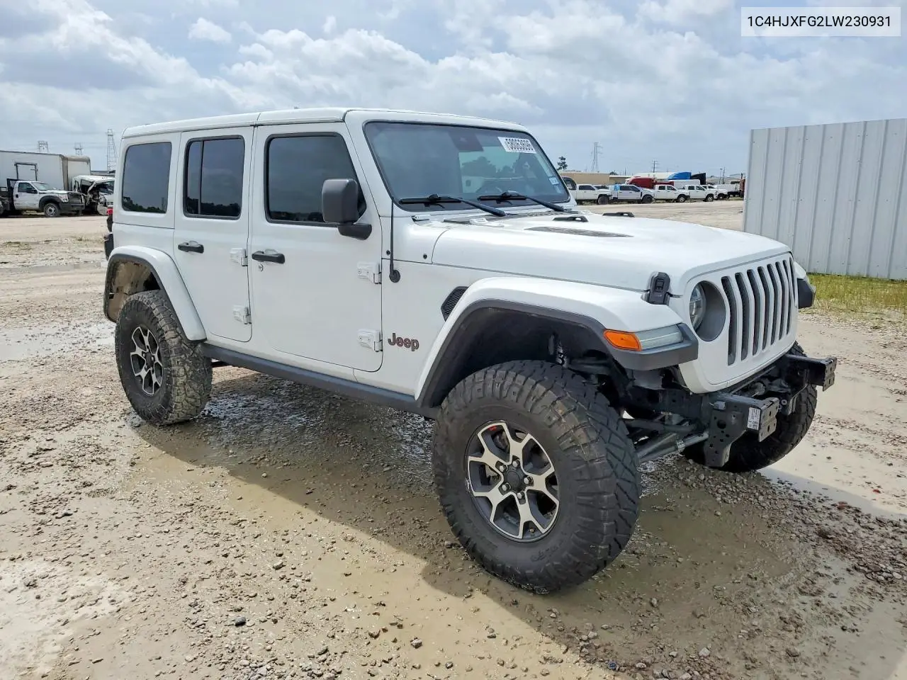2020 Jeep Wrangler Unlimited Rubicon VIN: 1C4HJXFG2LW230931 Lot: 58063696