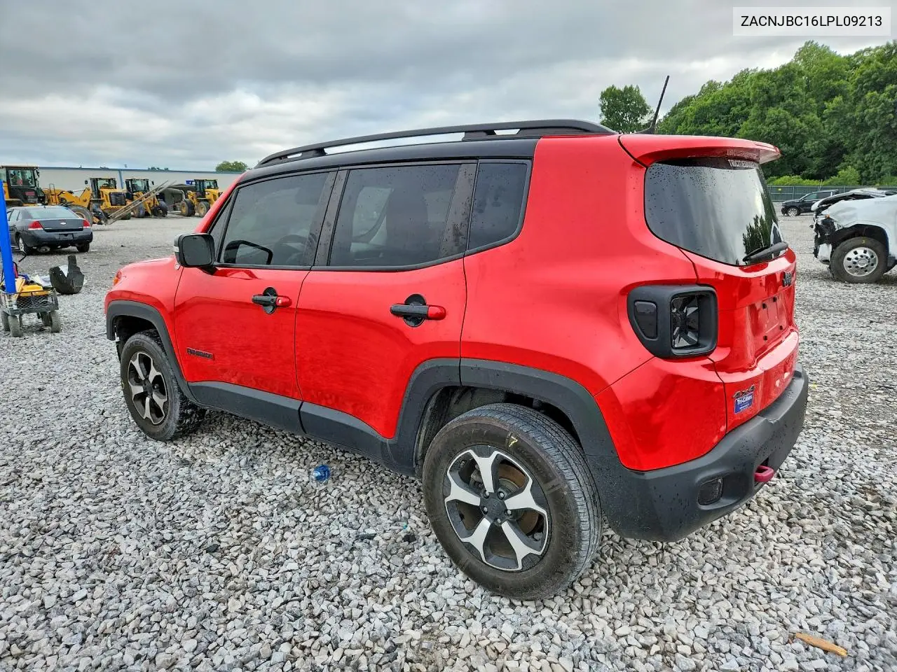 2020 Jeep Renegade Trailhawk VIN: ZACNJBC16LPL09213 Lot: 58218976