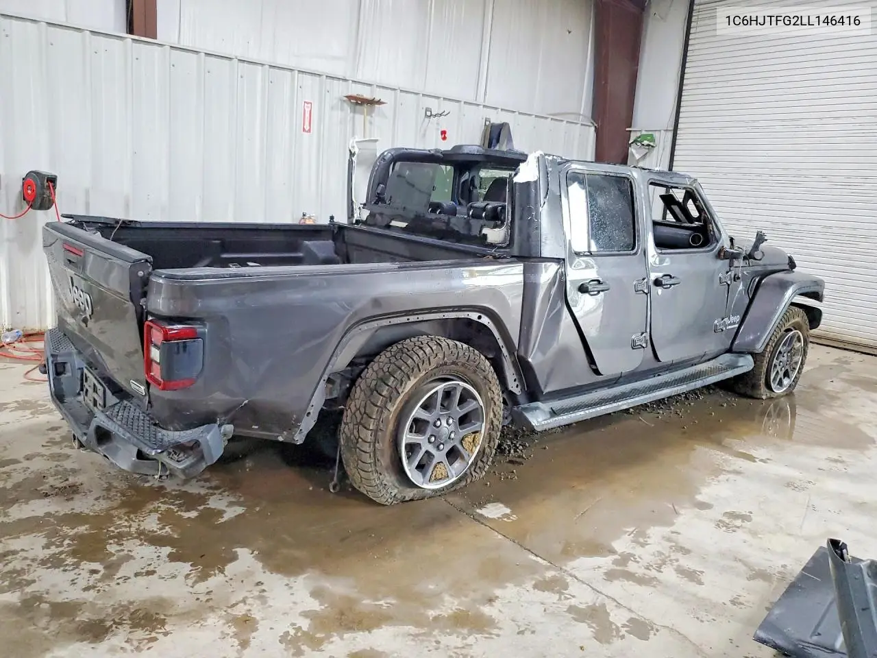 2020 Jeep Gladiator Overland VIN: 1C6HJTFG2LL146416 Lot: 58268926