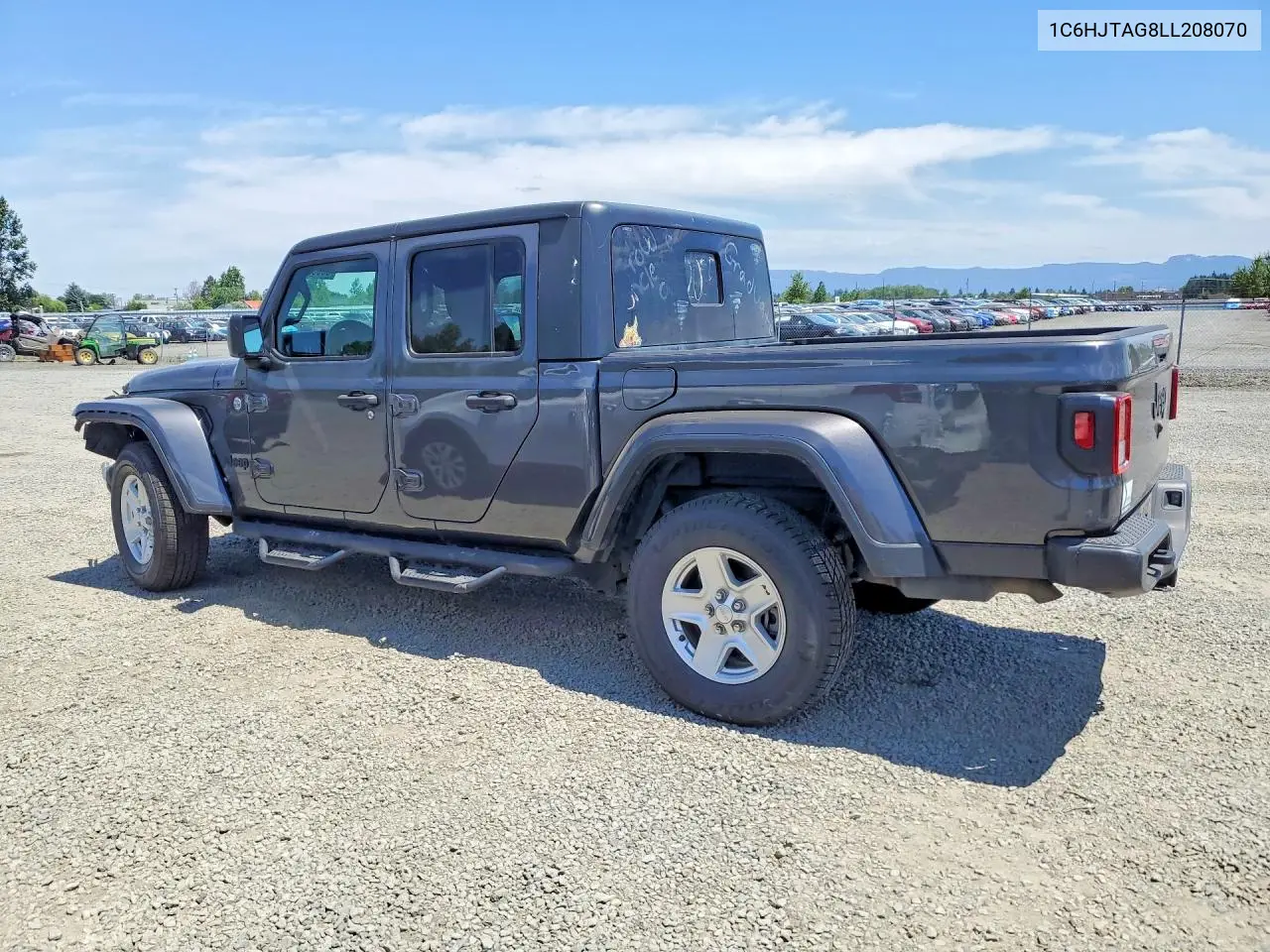 2020 Jeep Gladiator Sport VIN: 1C6HJTAG8LL208070 Lot: 59865176