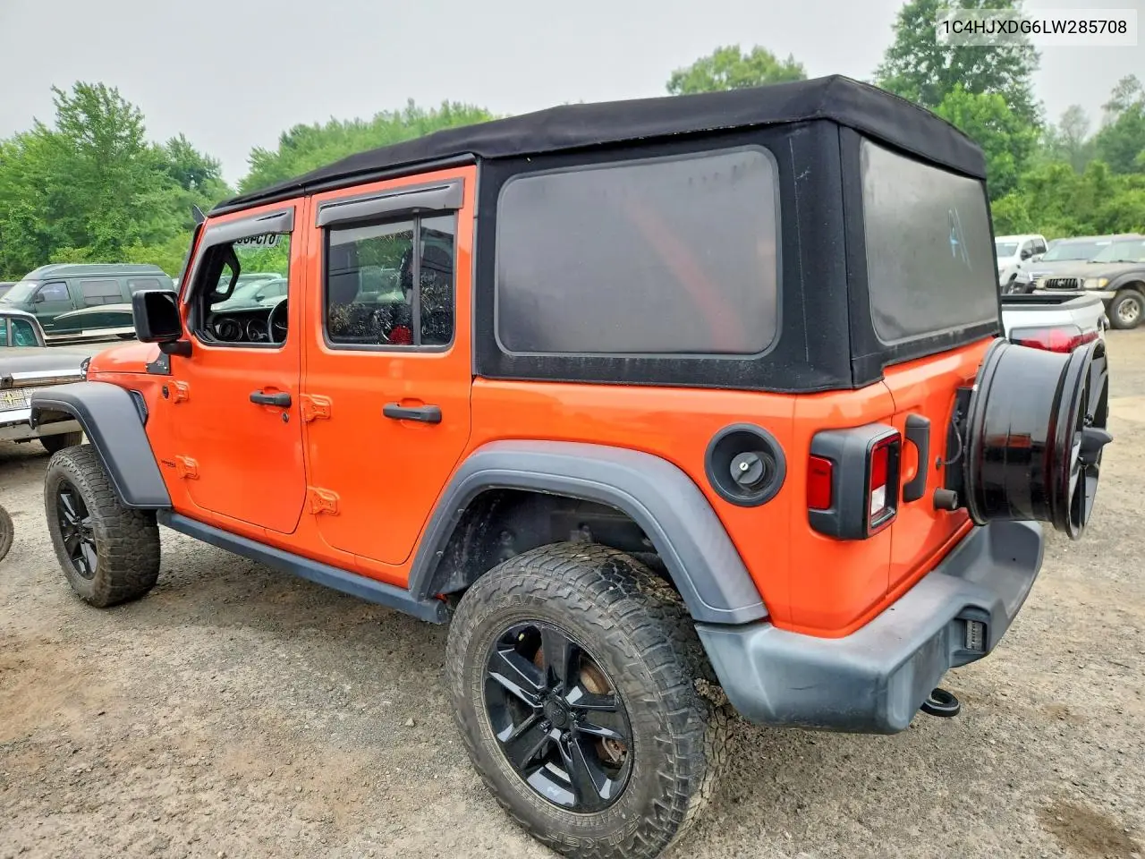 2020 Jeep Wrangler Unlimited Sport VIN: 1C4HJXDG6LW285708 Lot: 61548806