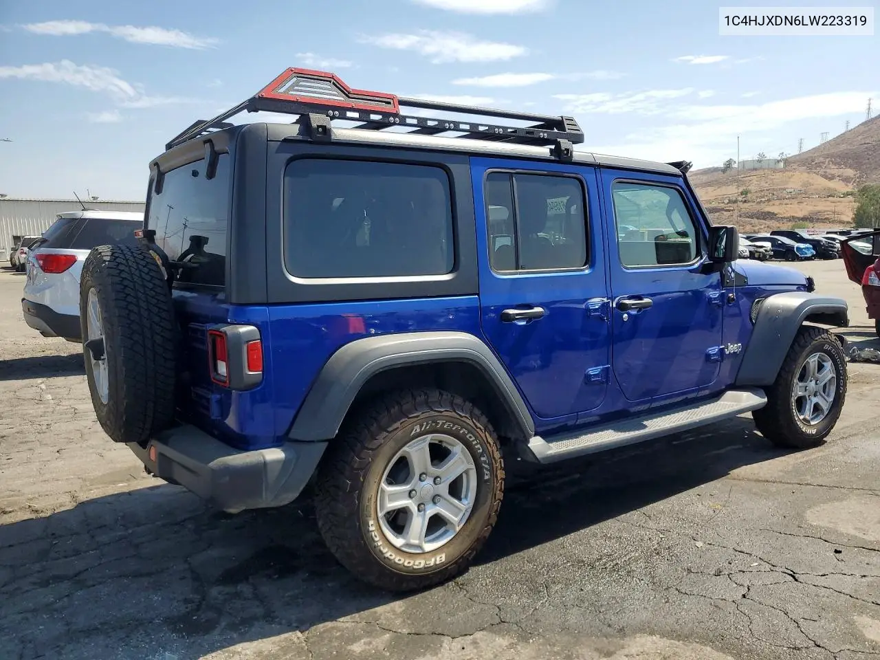 2020 Jeep Wrangler Unlimited Sport VIN: 1C4HJXDN6LW223319 Lot: 61594896