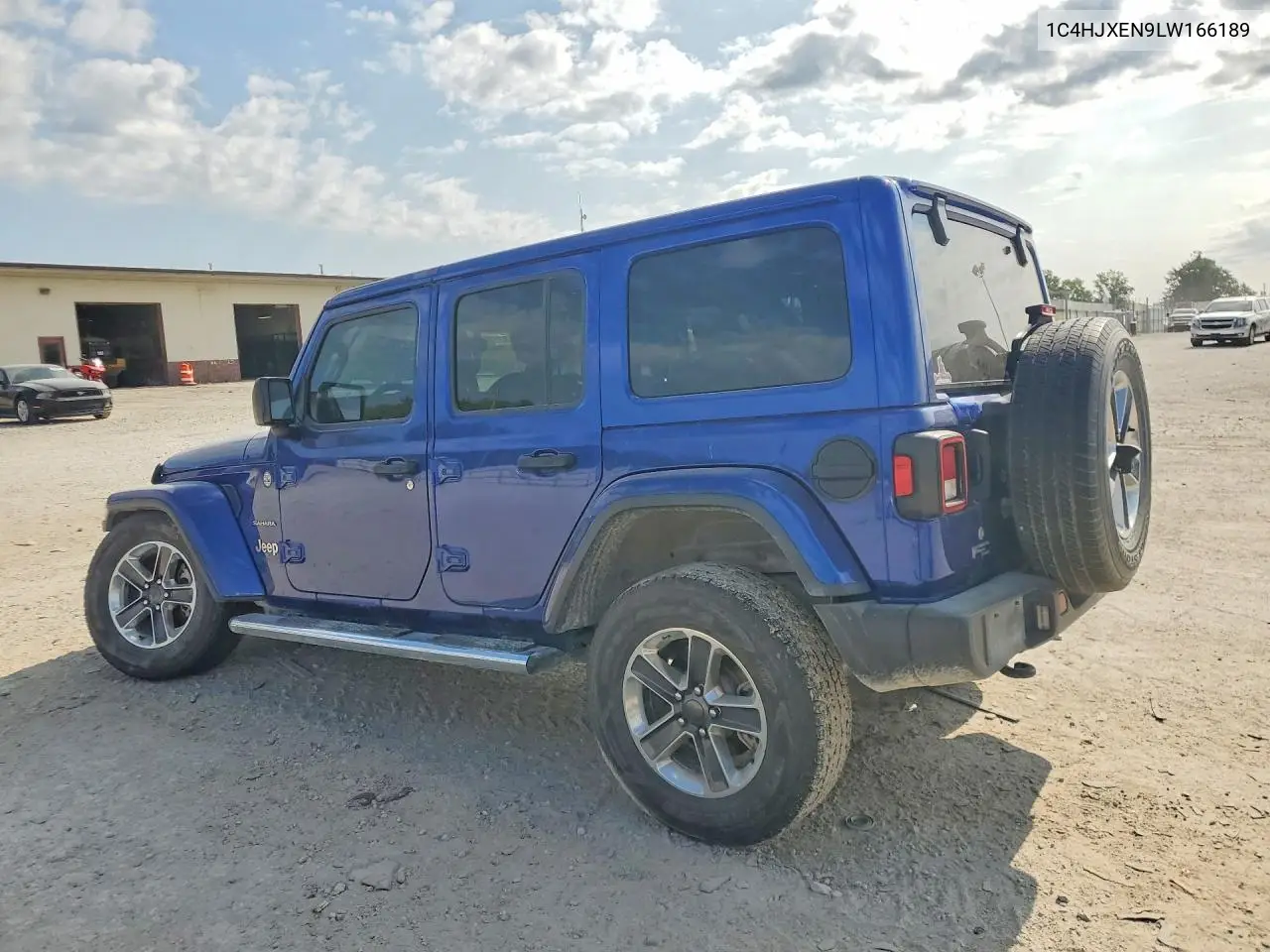 2020 Jeep Wrangler Unlimited Sahara VIN: 1C4HJXEN9LW166189 Lot: 61779576