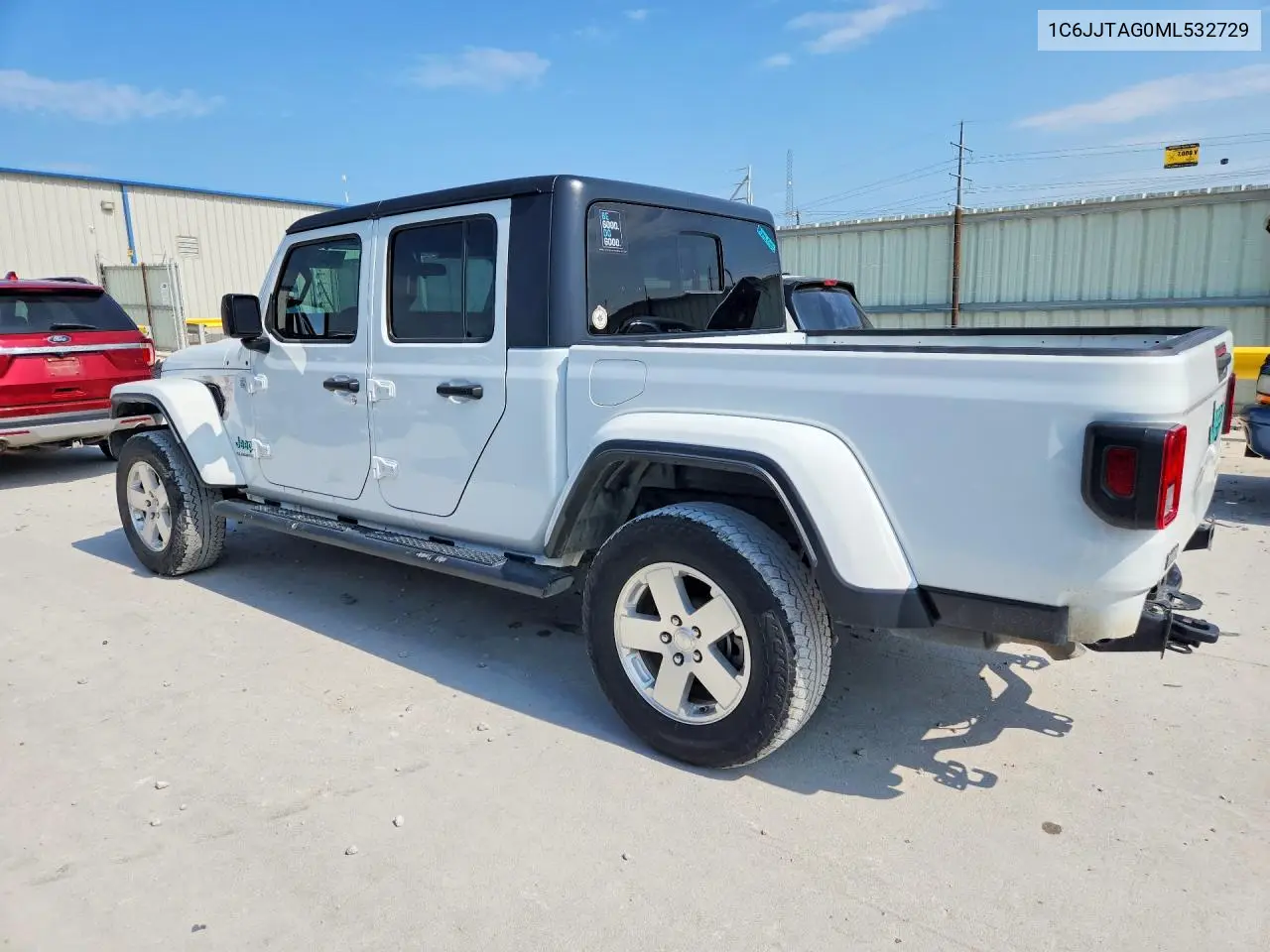 2021 Jeep Gladiator Sport VIN: 1C6JJTAG0ML532729 Lot: 56451196