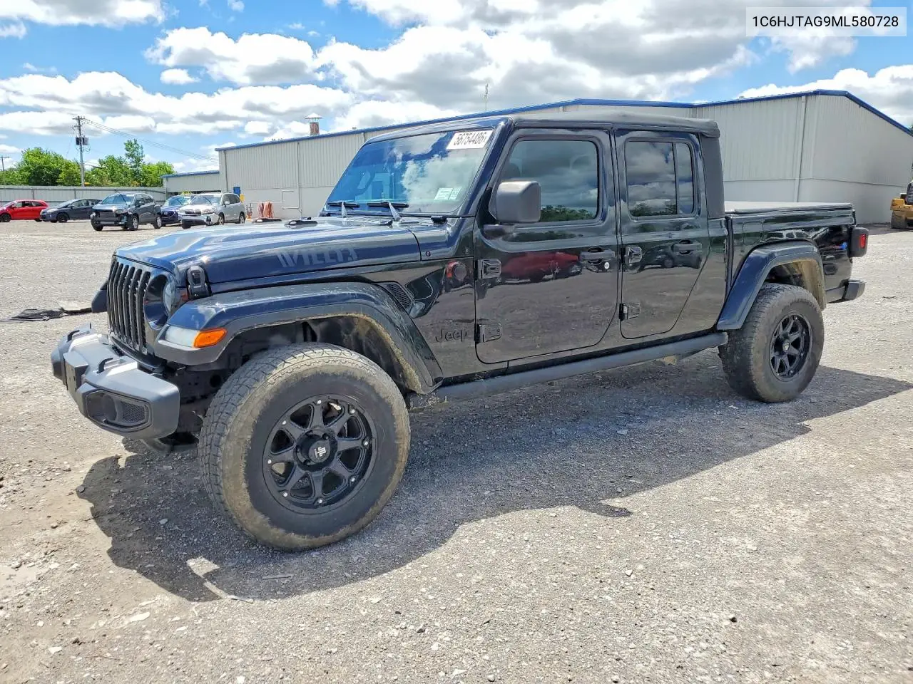 2021 Jeep Gladiator Sport VIN: 1C6HJTAG9ML580728 Lot: 56754486
