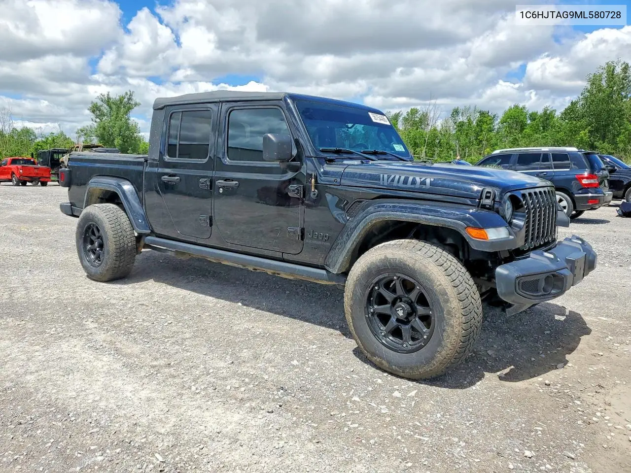 2021 Jeep Gladiator Sport VIN: 1C6HJTAG9ML580728 Lot: 56754486