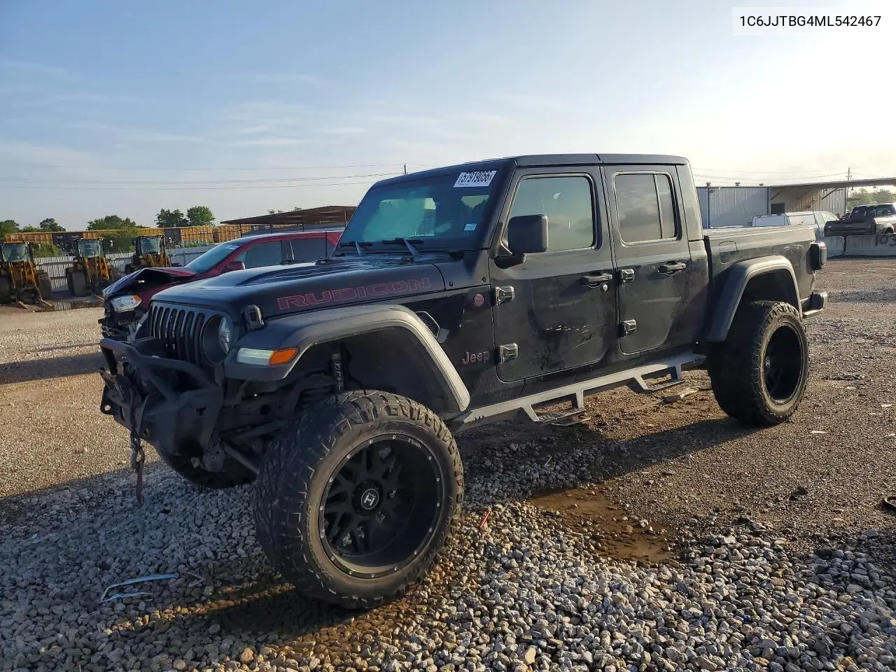 2021 Jeep Gladiator Rubicon VIN: 1C6JJTBG4ML542467 Lot: 57919056