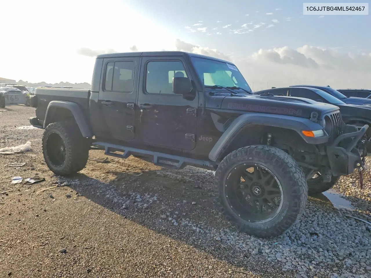 2021 Jeep Gladiator Rubicon VIN: 1C6JJTBG4ML542467 Lot: 57919056