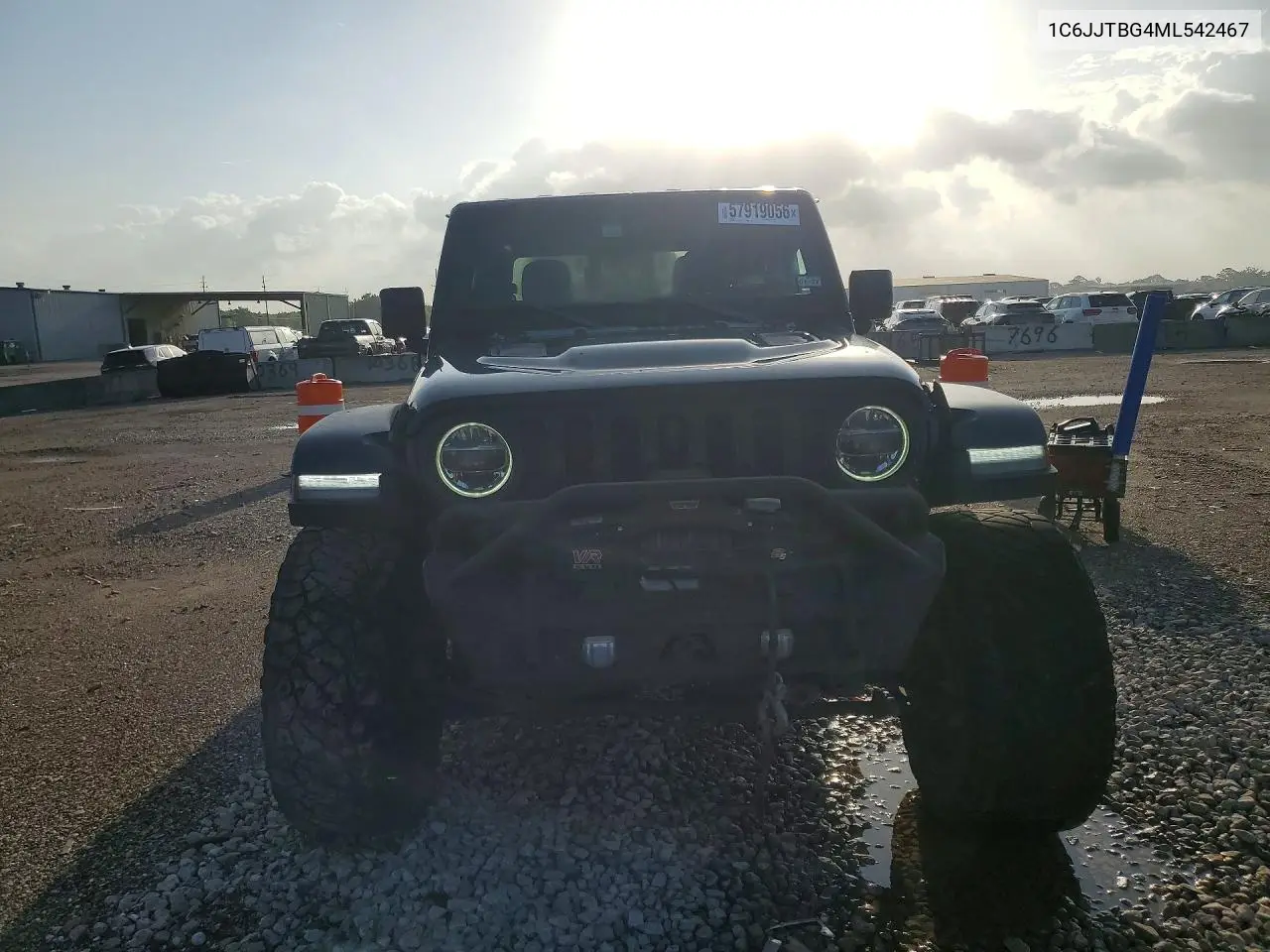 2021 Jeep Gladiator Rubicon VIN: 1C6JJTBG4ML542467 Lot: 57919056