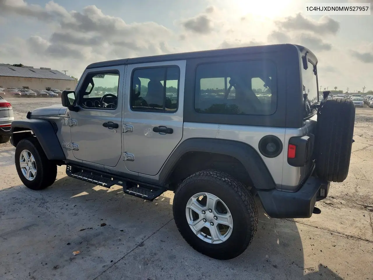 2021 Jeep Wrangler Unlimited Sport VIN: 1C4HJXDN0MW527957 Lot: 58776716
