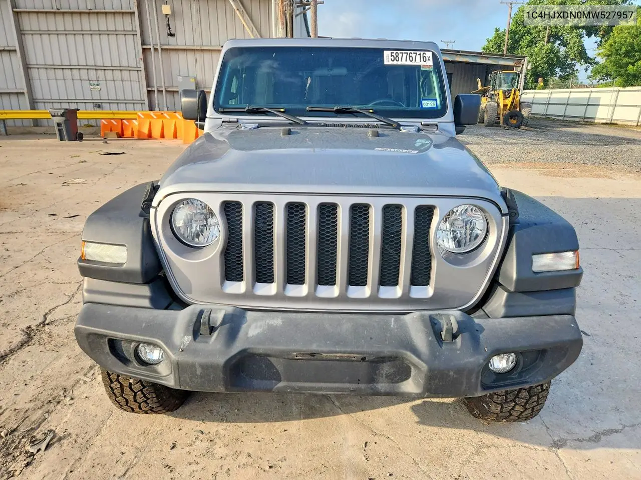 2021 Jeep Wrangler Unlimited Sport VIN: 1C4HJXDN0MW527957 Lot: 58776716