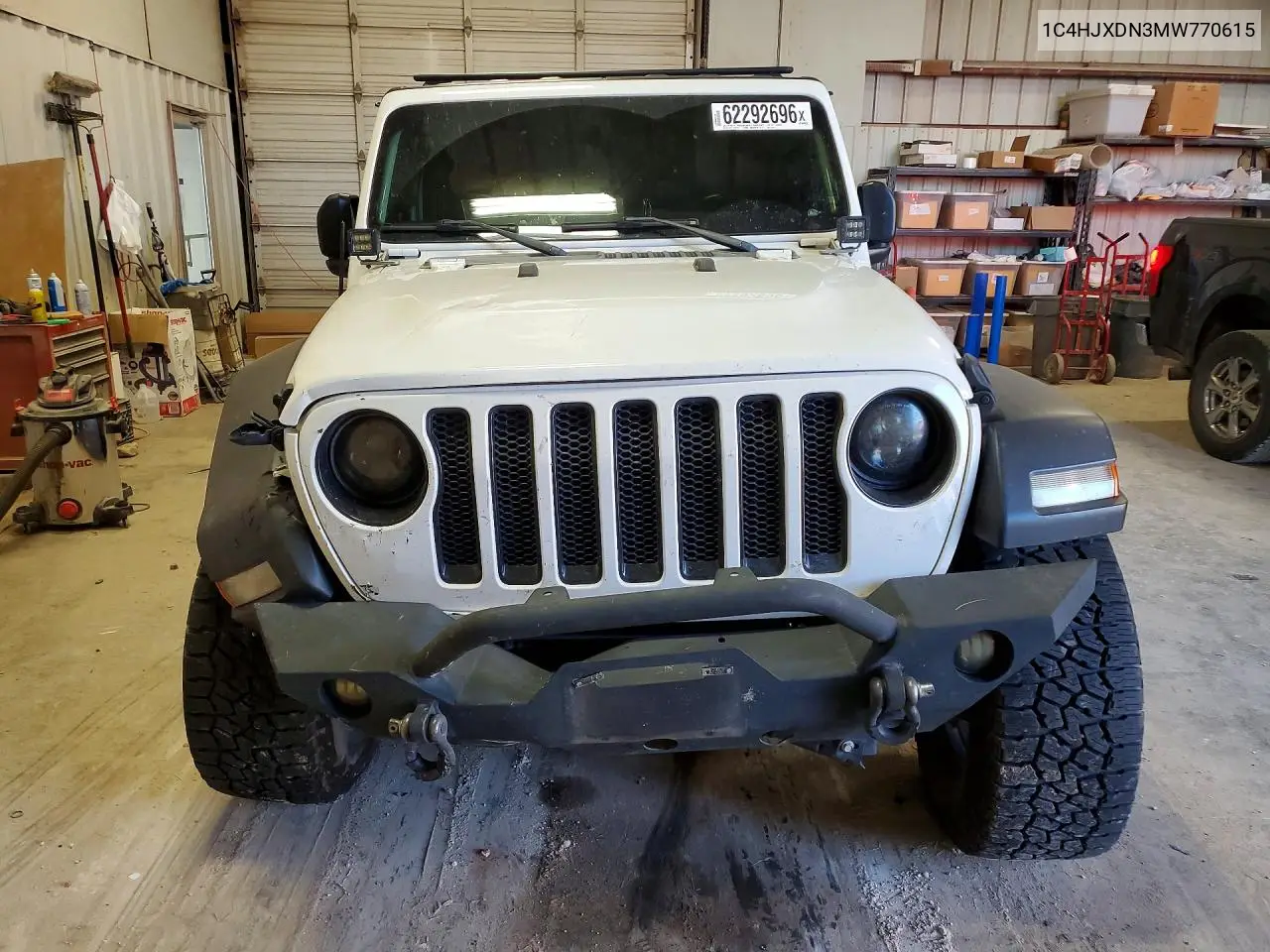2021 Jeep Wrangler Unlimited Sport VIN: 1C4HJXDN3MW770615 Lot: 62292696