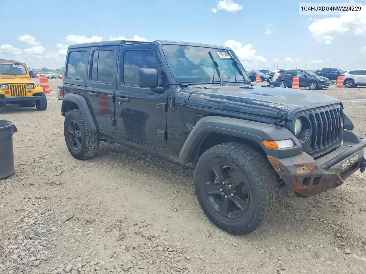 2022 Jeep Wrangler Unlimited Sport VIN: 1C4HJXDG4NW224229 Lot: 55784836