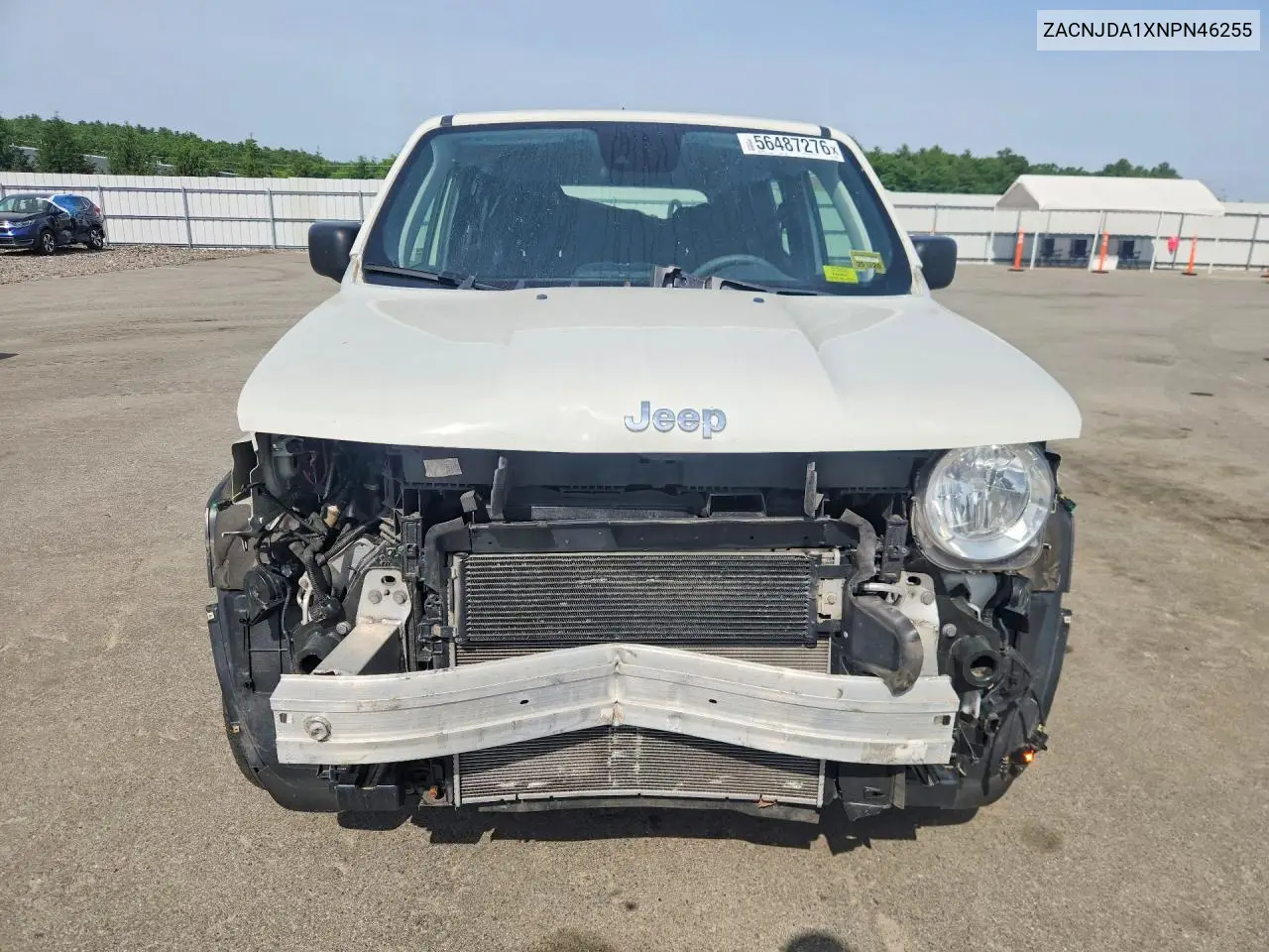 2022 Jeep Renegade Sport VIN: ZACNJDA1XNPN46255 Lot: 56487276