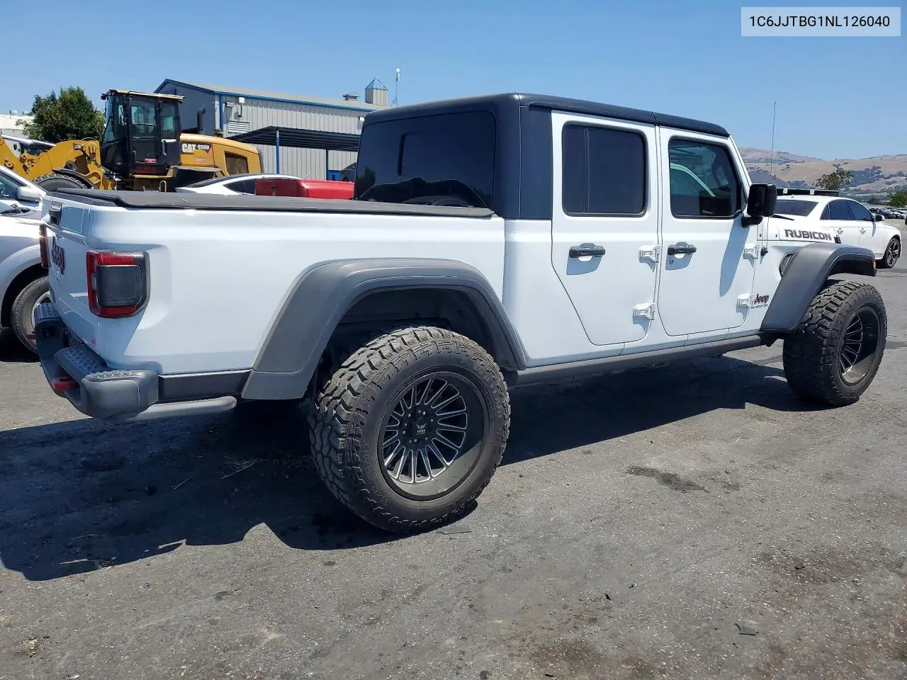 2022 Jeep Gladiator Rubicon VIN: 1C6JJTBG1NL126040 Lot: 56670806