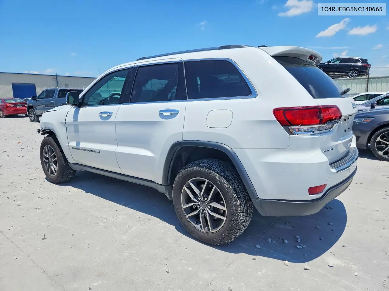 2022 Jeep Grand Cherokee Limited VIN: 1C4RJFBG5NC140665 Lot: 57587076