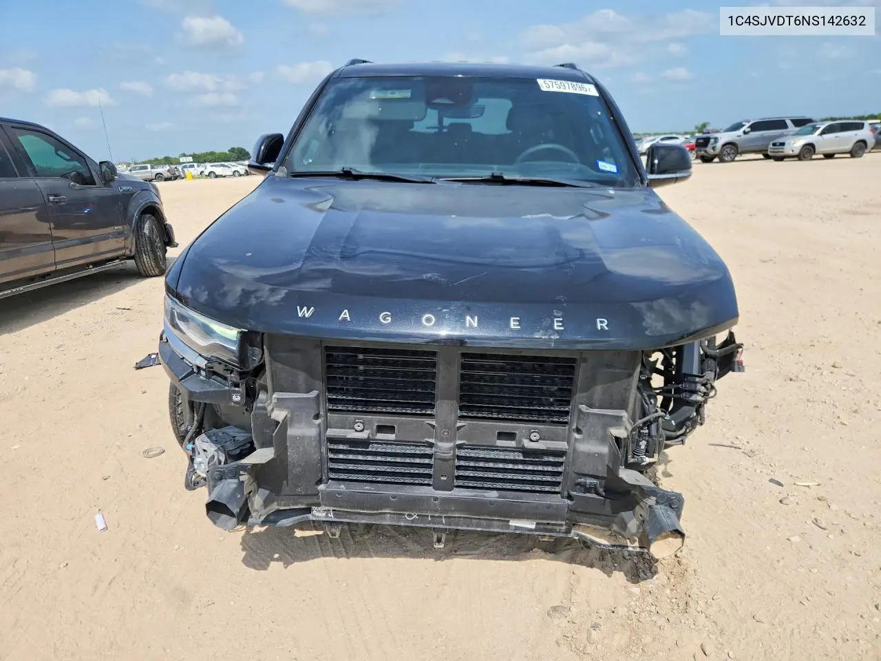 2022 Jeep Wagoneer Series Iii VIN: 1C4SJVDT6NS142632 Lot: 57597896
