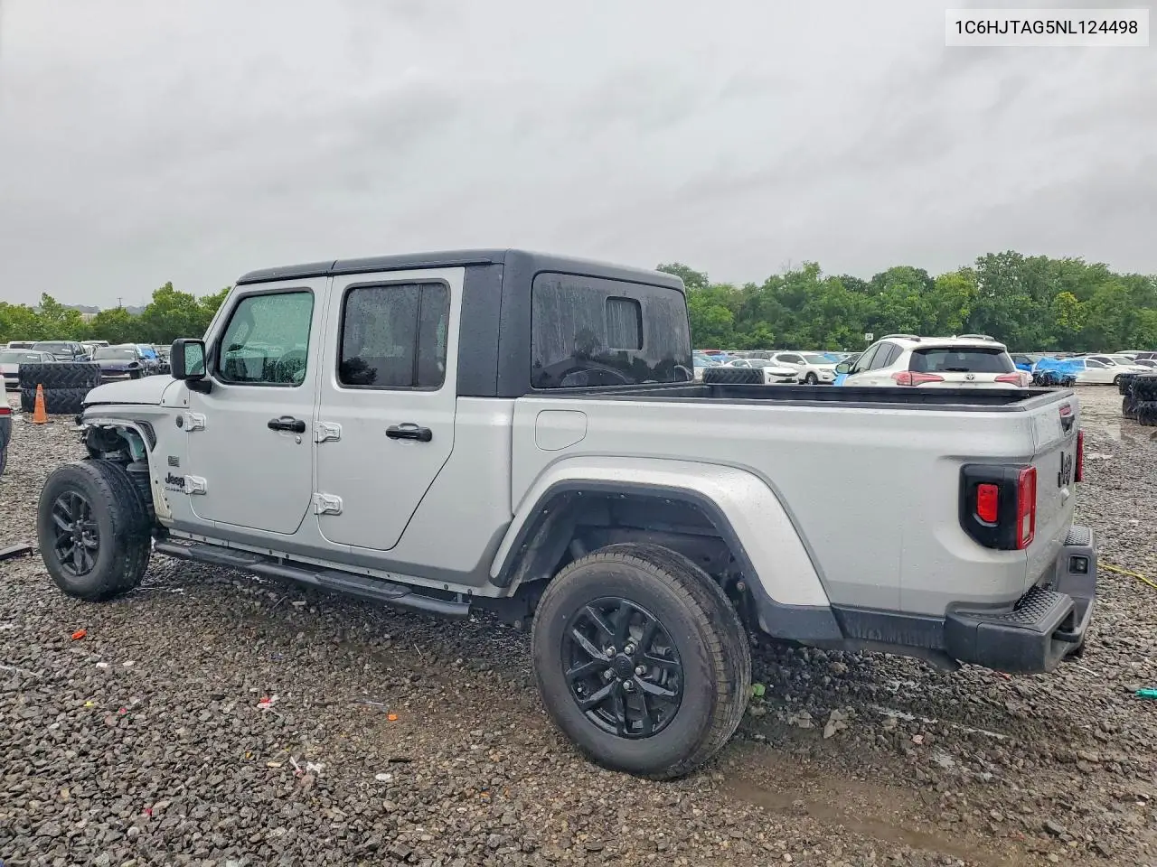 2022 Jeep Gladiator Sport VIN: 1C6HJTAG5NL124498 Lot: 57761386