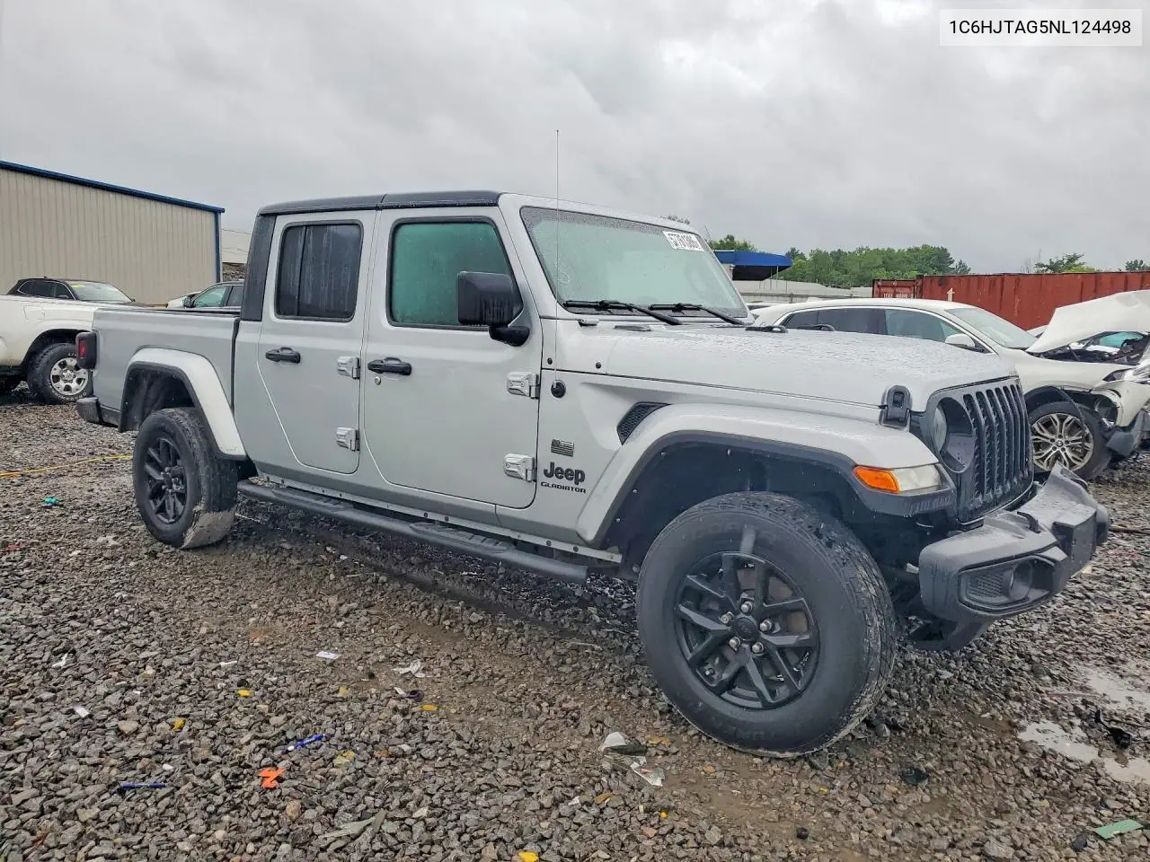2022 Jeep Gladiator Sport VIN: 1C6HJTAG5NL124498 Lot: 57761386
