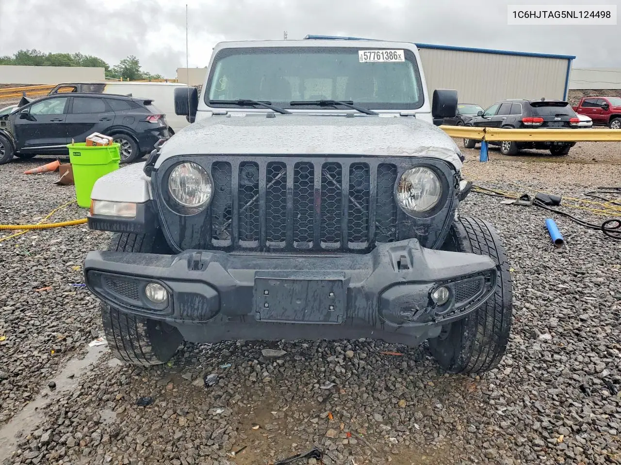 2022 Jeep Gladiator Sport VIN: 1C6HJTAG5NL124498 Lot: 57761386