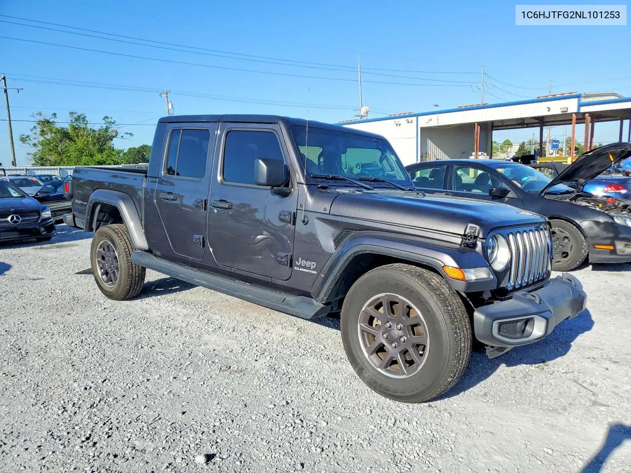 2022 Jeep Gladiator Overland VIN: 1C6HJTFG2NL101253 Lot: 58119816