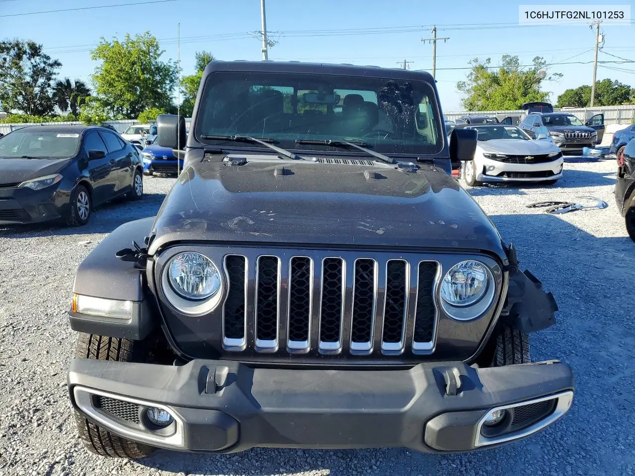 2022 Jeep Gladiator Overland VIN: 1C6HJTFG2NL101253 Lot: 58119816