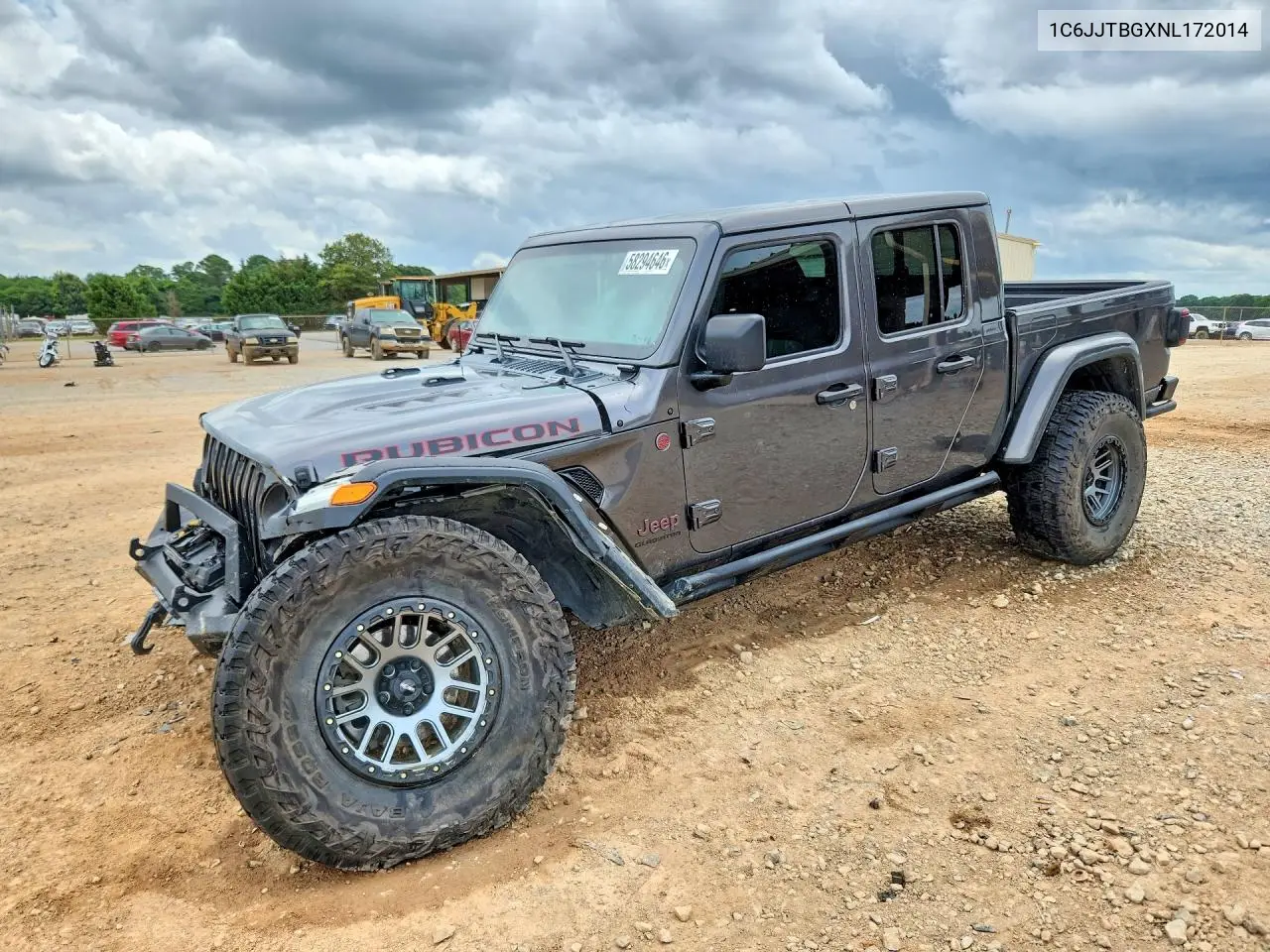 2022 Jeep Gladiator Rubicon VIN: 1C6JJTBGXNL172014 Lot: 58294646