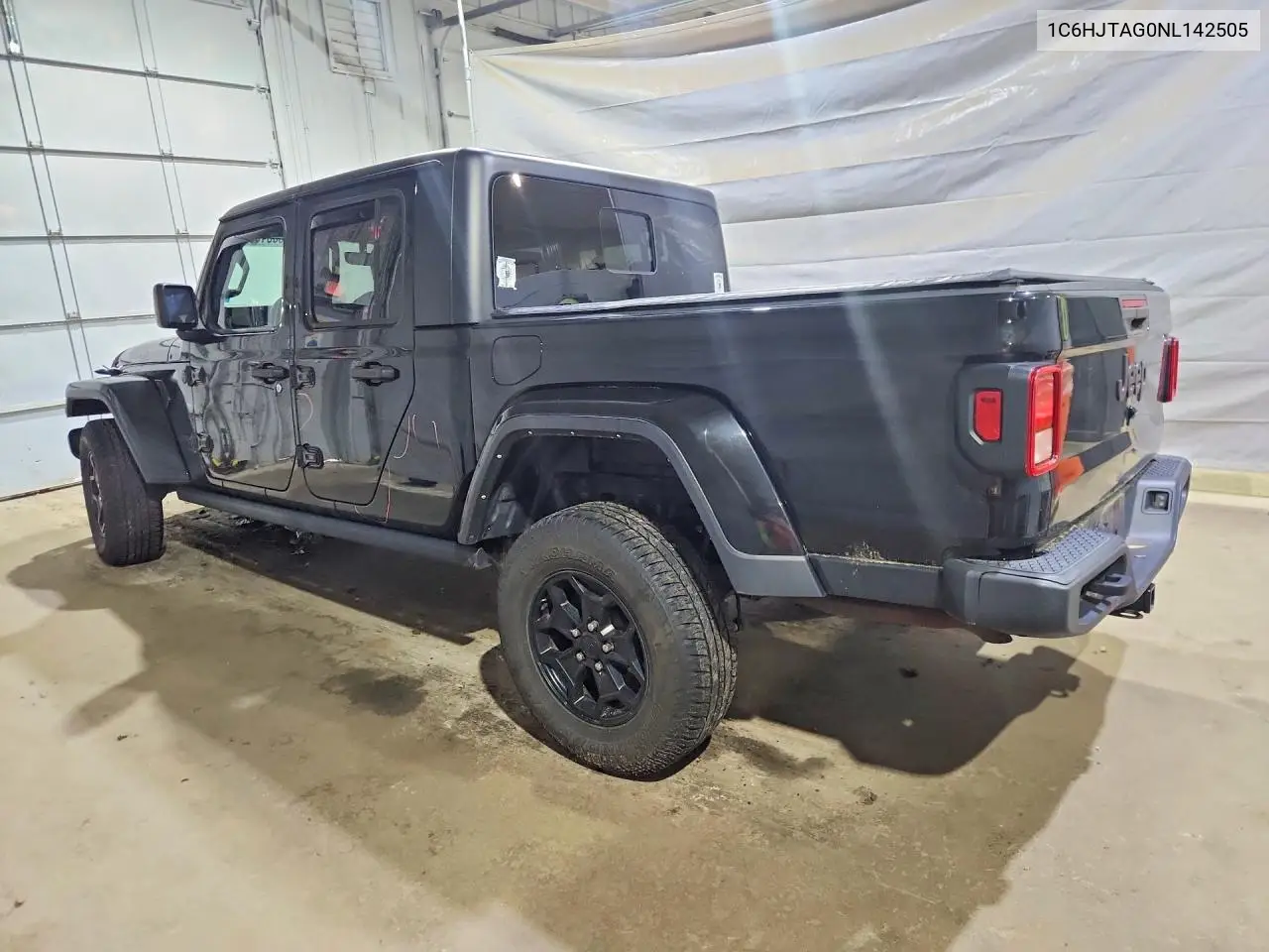 2022 Jeep Gladiator Sport VIN: 1C6HJTAG0NL142505 Lot: 58310516