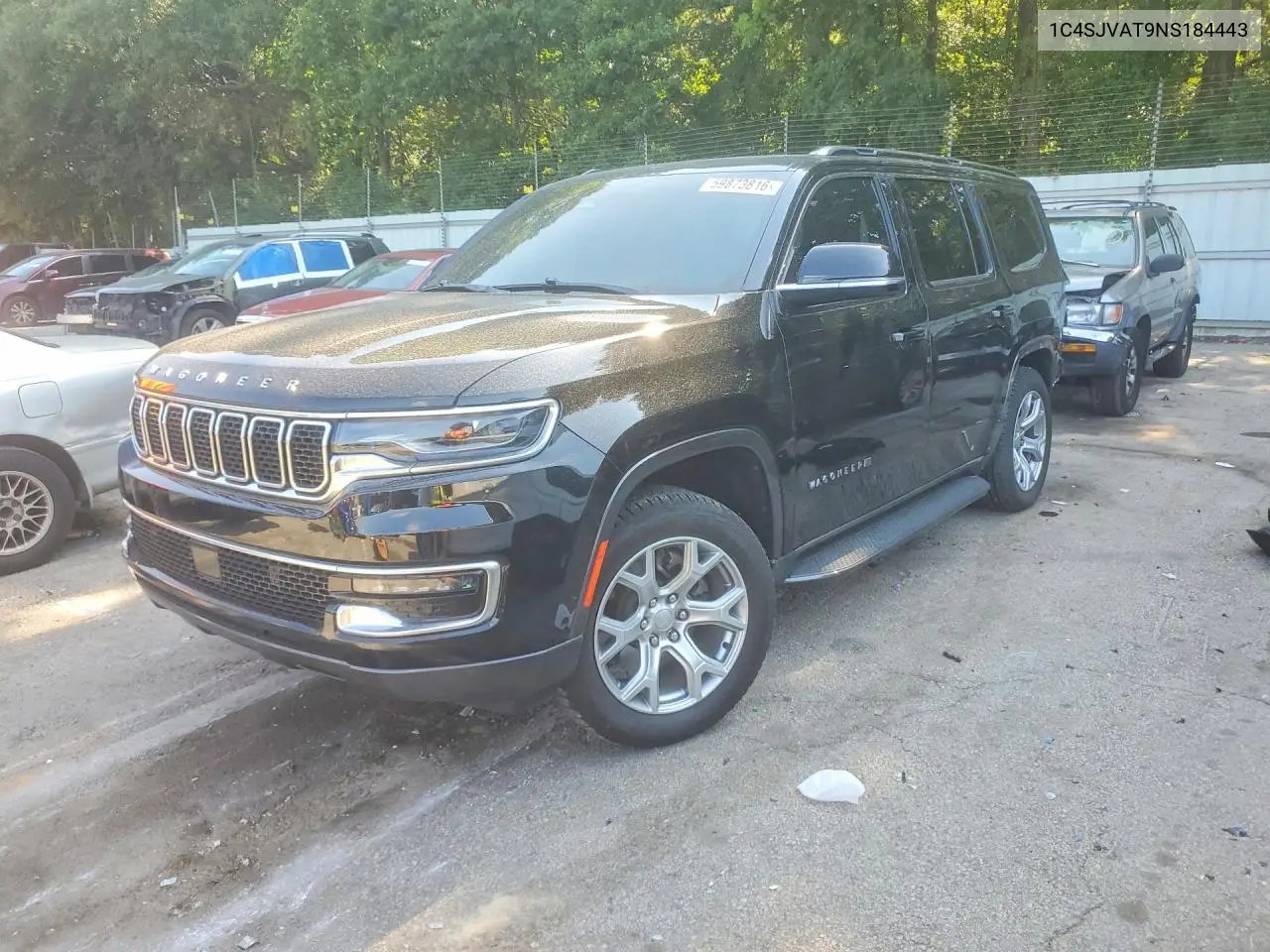 2022 Jeep Wagoneer Series I VIN: 1C4SJVAT9NS184443 Lot: 59873816