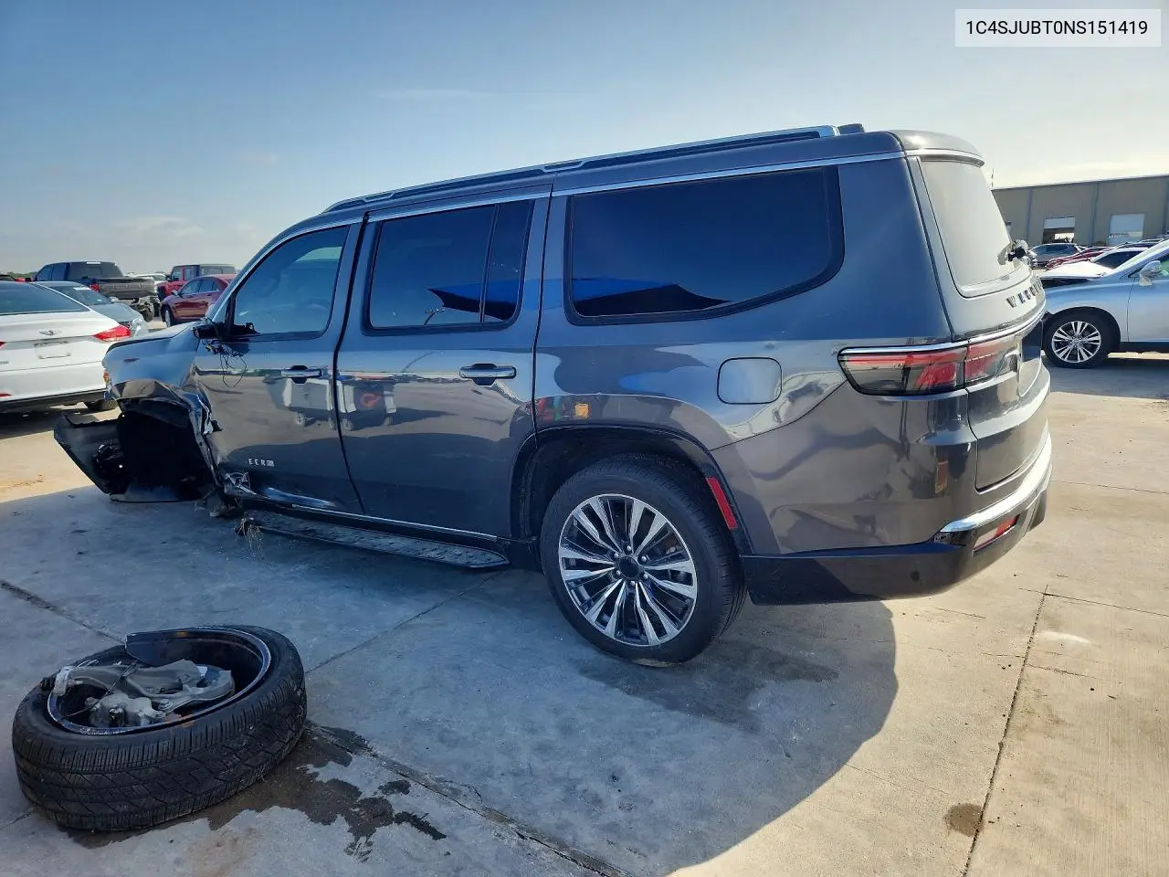 2022 Jeep Wagoneer Series Ii VIN: 1C4SJUBT0NS151419 Lot: 60404566
