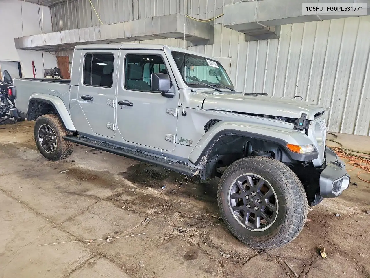 2023 Jeep Gladiator Overland VIN: 1C6HJTFG0PL531771 Lot: 56286476