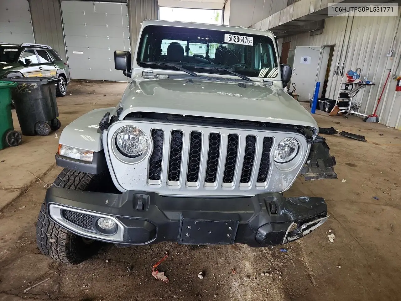 2023 Jeep Gladiator Overland VIN: 1C6HJTFG0PL531771 Lot: 56286476