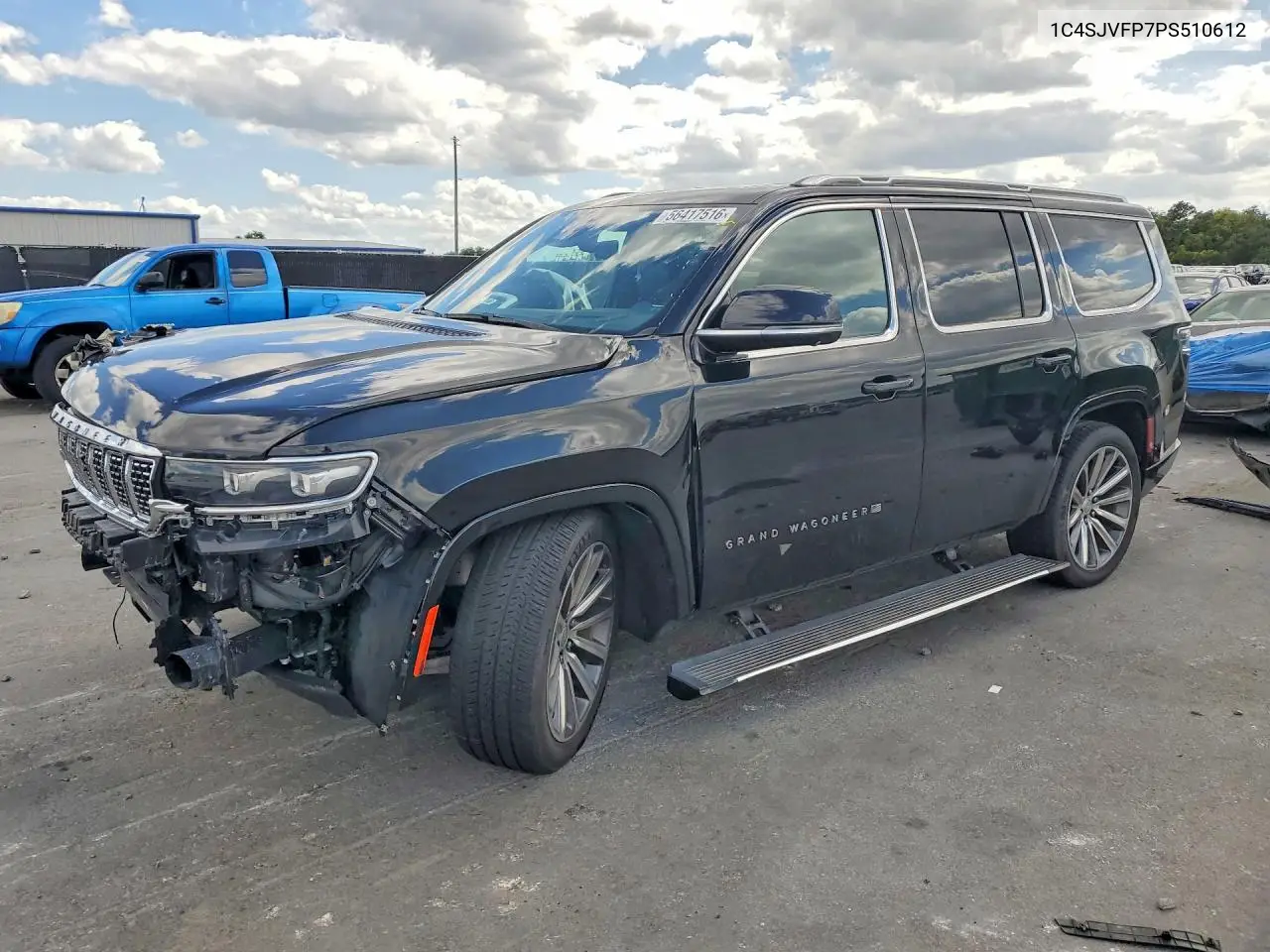 2023 Jeep Grand Wagoneer Series Ii VIN: 1C4SJVFP7PS510612 Lot: 56417516