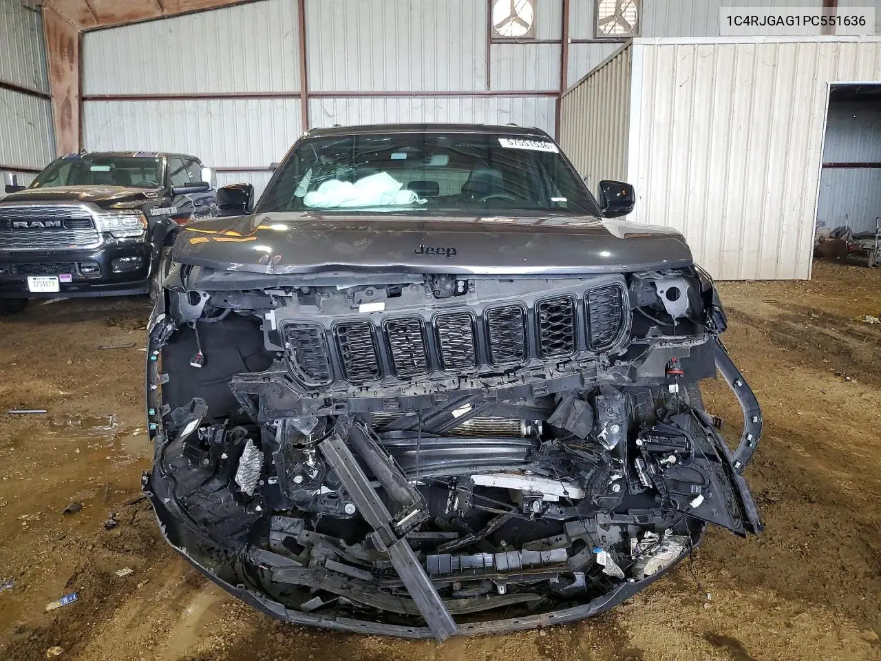 2023 Jeep Grand Cherokee Laredo VIN: 1C4RJGAG1PC551636 Lot: 57551536