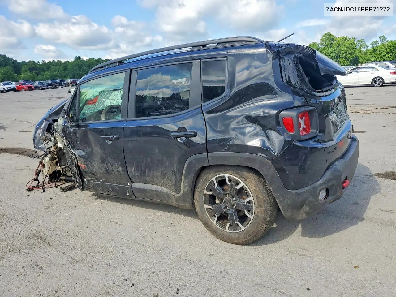 2023 Jeep Renegade Trailhawk VIN: ZACNJDC16PPP71272 Lot: 57589066