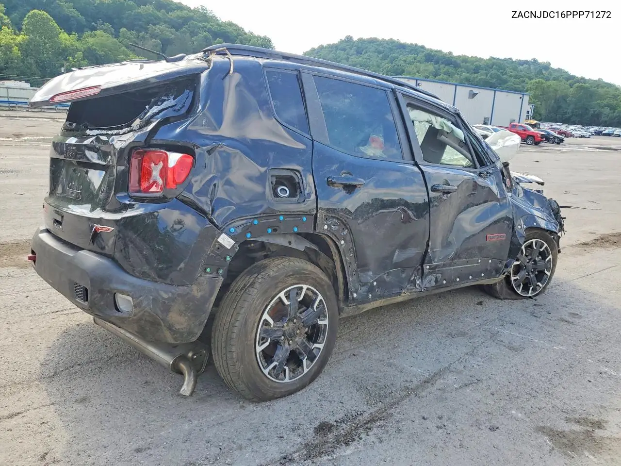 2023 Jeep Renegade Trailhawk VIN: ZACNJDC16PPP71272 Lot: 57589066