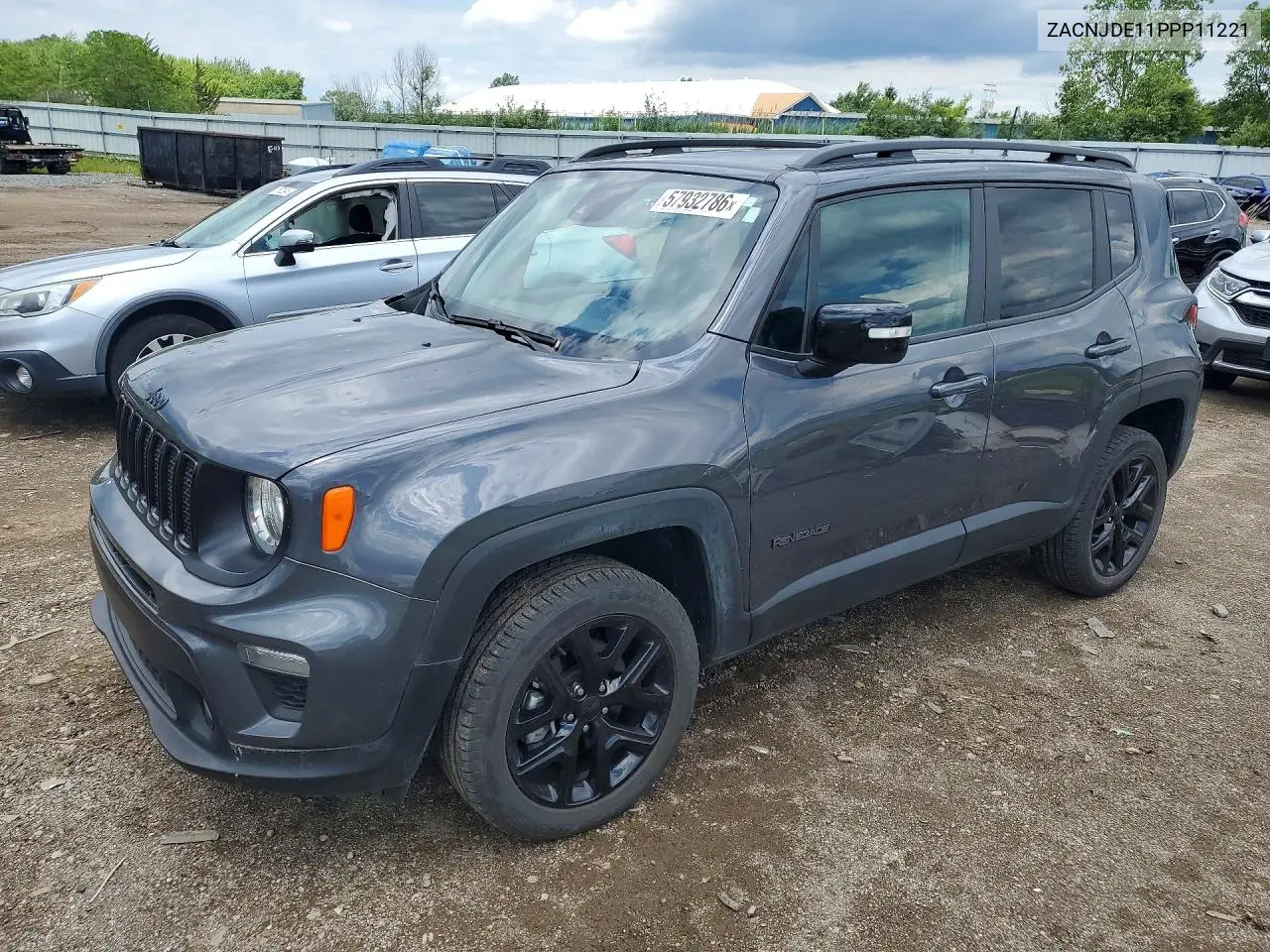 2023 Jeep Renegade Altitude VIN: ZACNJDE11PPP11221 Lot: 57932786