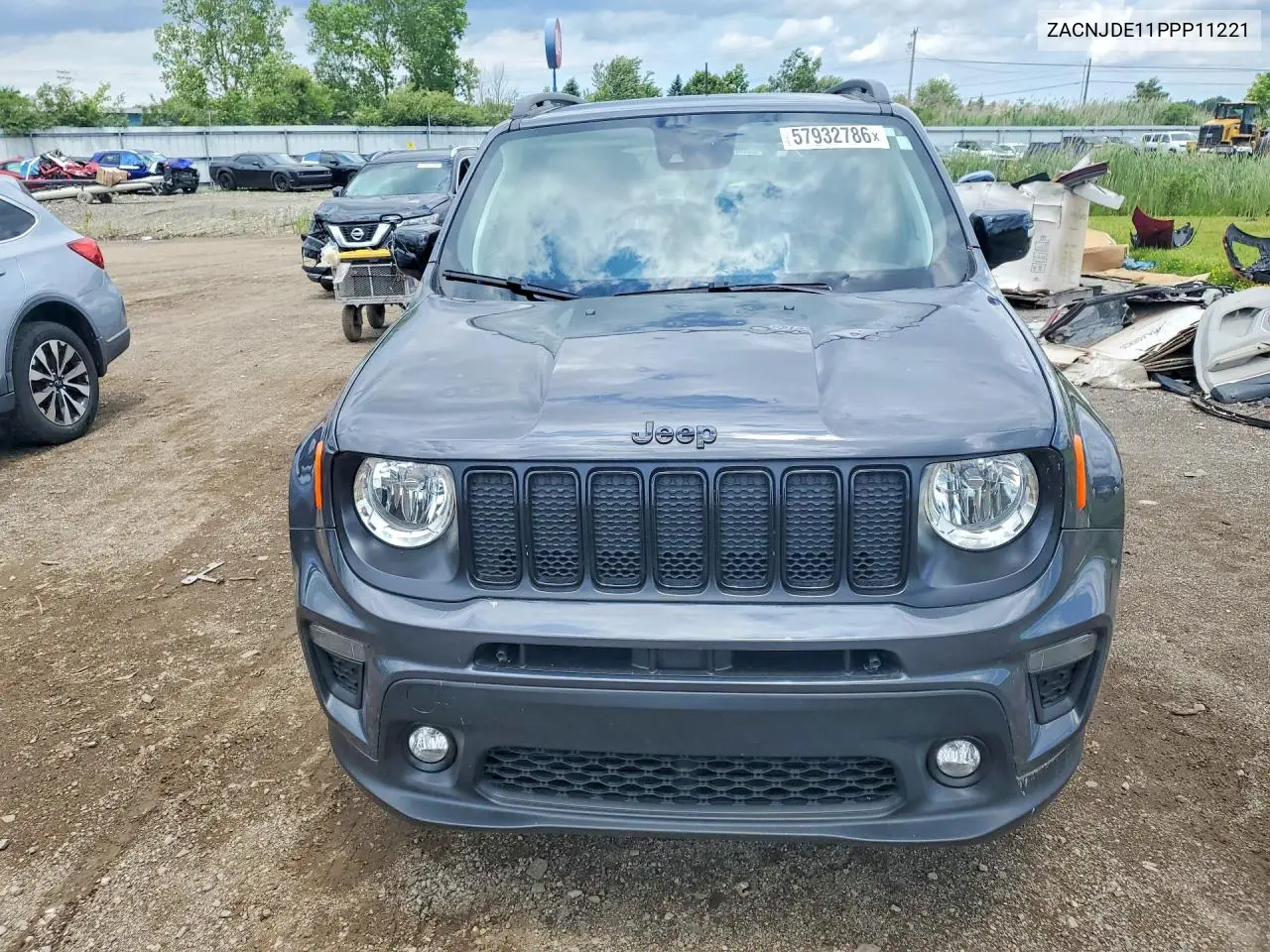 2023 Jeep Renegade Altitude VIN: ZACNJDE11PPP11221 Lot: 57932786
