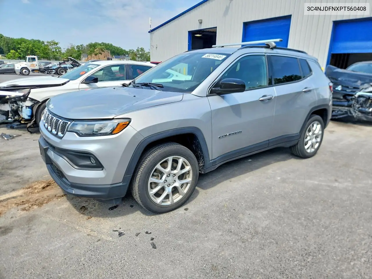 2023 Jeep Compass Latitude Lux VIN: 3C4NJDFNXPT560408 Lot: 58214846